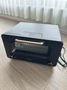 バルミューダ(BALMUDA)ザ・トースター プロ ブラック / BALMUDA The Toaster Pro/K05A-SE/2022年製/スチーム オーブントースター