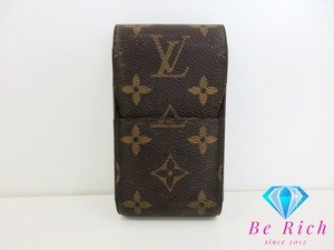 ルイ ヴィトン LOUIS VUITTON シガレット ケース モノグラム エテュイ シガレット M63024 LV ロゴ たばこ 煙草 入れ 小物 【中古】bc1923