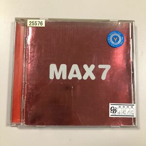 【21-12A】貴重なCDです！MAX7　洋楽オムニバス　エアロスミス　マライアキャリー　オアシス　クラッシュ