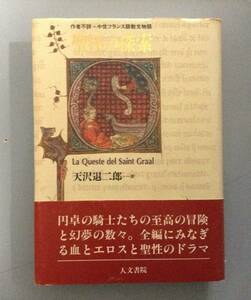 聖杯の探索　作者不詳・中世フランス語散文物語　　　訳者：天沢退二郎　　発行所 ：人文書院　　発行年月日 ： 1994年10月5日 初版第１刷