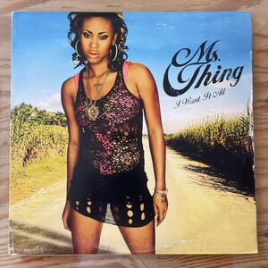 Ms.Thing / I Want All / Hot /レコード/中古/CLUB/DJ