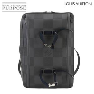 新品同様 ルイ ヴィトン LOUIS VUITTON ノマド グランド ダミエ シリウス ア ド 3way ビジネス ショルダー バックパック バッグ 90229437