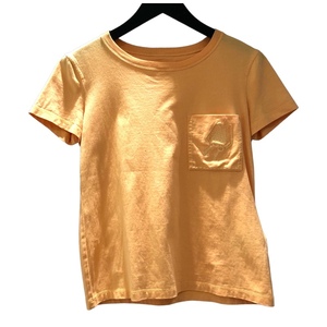 エルメス HERMES ポケットTシャツ コットン 本体コットン100%サイズ 34 JP5号 XS 半袖Ｔシャツ レディース 中古