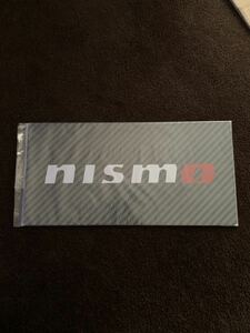 正規品　当時物　本物　日産　純正　NISMO ナンバープレート　マスク　カーボン柄　汎用　新品　希少　レア　廃番　完売　GT-R
