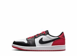 Nike GS Air Jordan 1 Retro Low OG "Black Toe" 24cm CZ0858-106