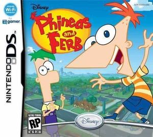 海外限定版 海外版 Nintendo DS フィニアスとファーブ Phineas And Ferb