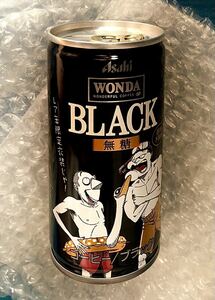 WONDA Asahi BLACK 自販機限定 吉本芸人缶 レア 千鳥 アサヒ飲料