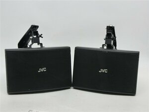 中古　JVCケンウッド(ビクター) コンパクトスピーカー 黒色 PS-S230B　2個セット　送料無料