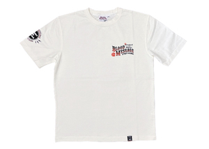 BLOOD　MESSAGE　完売商品！　半袖Tシャツ　OFF-WHITE　38サイズ　撮影サンプル　BLST-840