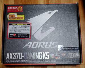 【動作未確認】GIGABYTE AX370-GAMING K5