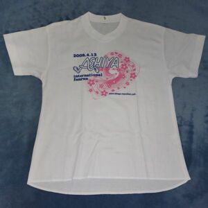 マラソン・Tシャツ（2008ユニセフカップ芦屋国際ファンラン・デザイン）半袖・Sサイズ