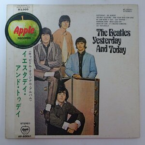 14030929;【Apple丸帯付/東芝赤盤/補充票/見開き】The Beatles ビートルズ / Yesterday...... And Today イエスタデイ・アンド・デイ