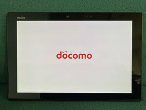 極上美品 F-04H docomo arrows Tab ドコモ android 10.5インチ アンドロイド タブレット 黒 BLACK ⑯