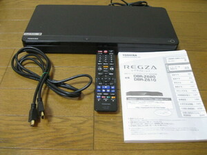 東芝/500GB/REGZA☆HDD/BDレコーダー/DBR-Z610