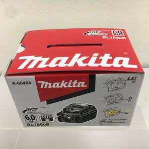 未使用品 makita マキタ リチウムイオンバッテリー 18V 6.0Ah BL1860B 雪マーク あり 管理１