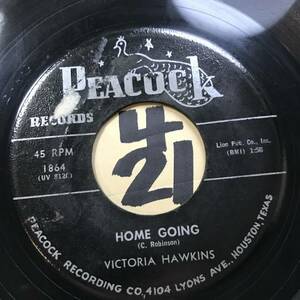 試聴 ブルース/ゴスペルの時間 VICTORIA HAWKINS HOME GOING 両面VG++ 