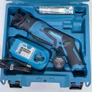 R♪ makita マキタ 10.8V 充電式レシプロソー JR101DW バッテリー1個/充電器/ケース付き セット 動作品