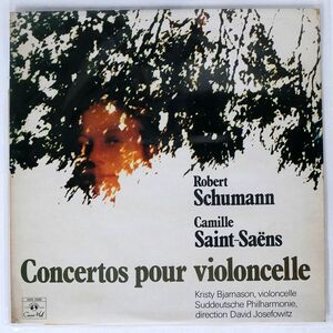 BJARNASON/SCHUMANN / SAINT-SAENS CELLO CONCERTO/CONCERT HALL SMS2948 LP