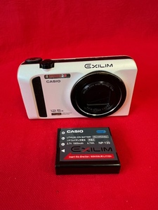 CASIO カシオ EXILIM HS エクシリム EX-ZR100コンパクトデジタルカメラ　バッテリー付き