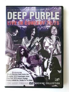 ディープ・パープル ☆ マシン・ヘッド・ライヴ 1972/73＊DEEP PURPLE：ハードロック ◎ DVD