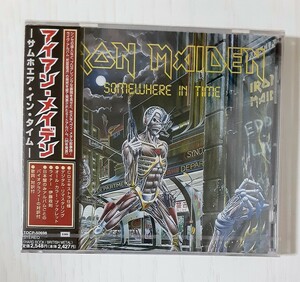 新品 未開封品 アイアン・メイデン IRON MAIDEN / サムホエア・イン・タイム Somewhere In Time 東芝EMI TOCP-50698 JAPAN OBI SEALED