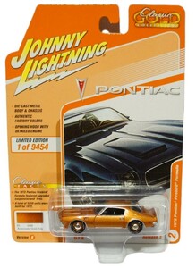 ジョニーライトニング 1/64 1972 ポンティアック ファイヤバード フォミュラ 2代目 前期型 ゴールド ポリー Pontiac Firebird 送料無料