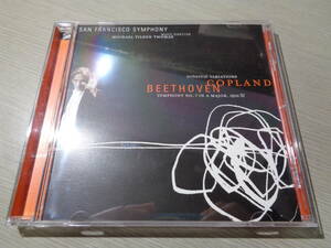 SFS非売品/ティルソン・トーマス,M.TILSON THOMAS,SAN FRANCISCO SYMPHONY/COPLAND:VARIATIONS,BEETHOVEN:SYMPHONY NO.7(SFSYM 3L JVC CD