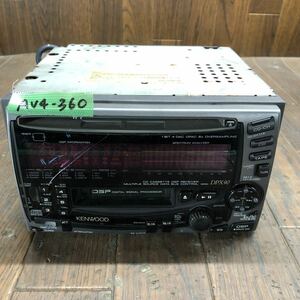 AV4-360 激安 カーステレオ KENWOOD DPX90 41102097 CD カセット FM/AM プレーヤー レシーバー 通電未確認 ジャンク