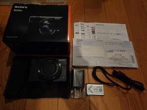 [正常動作美品希少]SONY DSC-RX100M5A RX100Ⅴ サイバーショット デジタルカメラ 付属品全て有 使用頻度少 人気商品 一点限り 売切御免