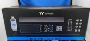 【未開封】Thermaltake(サーマルテイク) CL-W216-CU00SW-A 本格水冷キット Pacific M240 ハードチューブ RGB