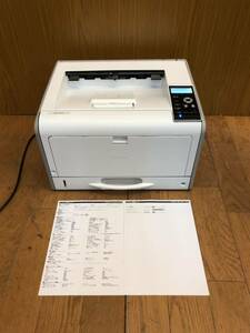 ★綺麗★動作品★RICOH★SP6410★印刷枚数44692枚★A3モノクロレーザープリンター★リコー★業務用★純正カートリッジ★SR(K22)