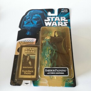 1998 STAR WARS スターウォーズ パルパタイン皇帝 ライトボルツ フィギュア 未開封品 パルパティーン皇帝