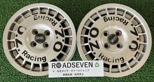 ★OZ Racing OZ レーシング 15インチ 15×6.5J +40 PCD100 4H ハブ:約59mm 2本のみ アルミホイール 中古 ★腐食劣化/傷有 ★送料無料