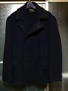 美品 30～40s BLACK BEAR BRAND ピーコート 黒 Pコート 30s 40s 50s ヴィンテージ ウール ワーク スポーツジャケット マッキーノ US NAVY