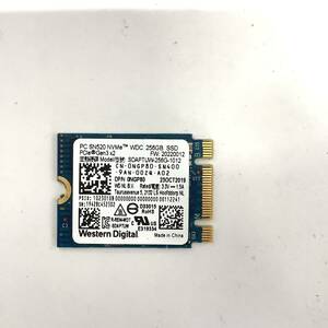 K60425153 WD NVMe 256GB SSD 1点 【中古動作品】