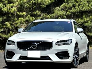 正規ディーラー/ワンオーナー■H30年 VOLVO V90/人気グレード T6 AWD Rデザイン/検R7年5月/Rデザイン専用パーツ多数/8速AT/4WD