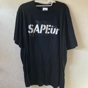 【1円スタート】SAPEer THE NETWORK BUSINESS SNKRDUNK トリプルコラボTee Lサイズ