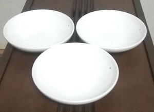 NIKKO製 深皿(14cm) 麻の葉と梅鉢紋 3個セット (新品・未使用) 日本製