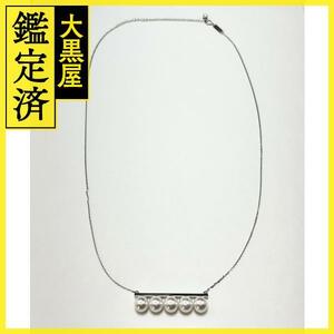 TASAKI タサキ バランスシグネチャー ネックレス 15884 WG あこや真珠【460】2143700157754　