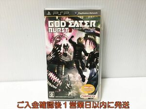 【1円】PSP GOD EATER BURST(アペンド版) ゲームソフト 1A0125-295ek/G1