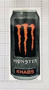 MONSTER ENERGY PROMO Rare CAN Designステッカー モンスターエナジー 缶デザイン レア ステッカー防水 非売品 日本未入荷D