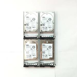 S5053062 DELL 600GB SAS 10K 2.5インチ HDD 4点【中古動作品】