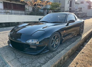 【距離少なめ！】マツダ RX-7 FD3S 2型 Type R 純正5速マニュアル エンジン1発始動の機関良好車！！愛知県から