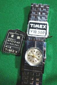 □TIMEX タイメックス 1970年代製造 女性用 手巻き 機械式 角型ウォッチ未使用・タグ付!!!□