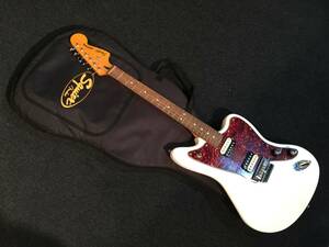 No.105422 2011年 生産完了！綺麗！Squier VINTAGE MODIFIED JAGUAR WHT/R メンテ済み！mint