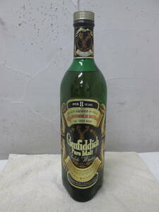 (19)♪Glenfiddich グレンフィディック 8年 PurMalt ピュアモルト スコッチウイスキー 750ml 43% 未開栓