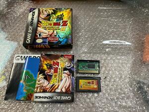 GBA Dragon Ball Z : The Legacy of Goku II / ドラゴンボールZ 北米版 海外 輸入 中古 完品 状態良好 動作確認済 送料無料 同梱可