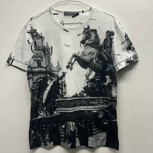 ドルチェアンドガッバーナ DOLCE&GABBANA 半袖Tシャツ カットソー サイズ46ドルガバ