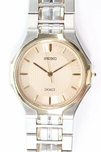 SEIKO セイコー DOLCE ドルチェ クオーツ 8J41-6130 コンビカラー メンズ 腕時計 4600-HA