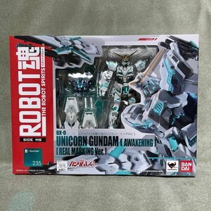 【新品 未開封】ROBOT魂 SIDE MS 機動戦士ガンダムUC ユニコーンガンダム 覚醒仕様 デストロイモード リアルマーキングVer. バンダイ R235